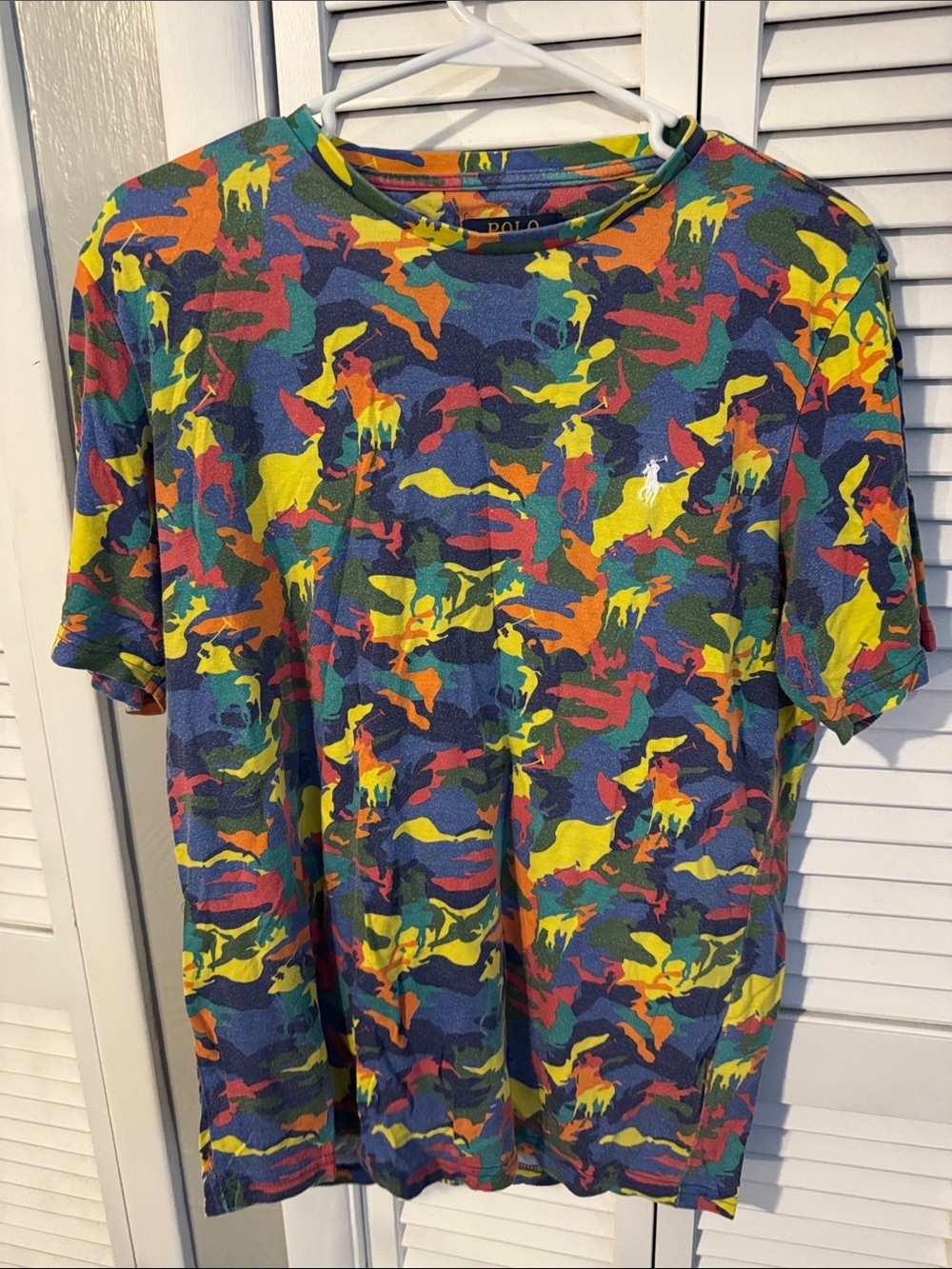 Polo by Ralph Lauren Multicolor Pony Camo Short-Sleeve Tee